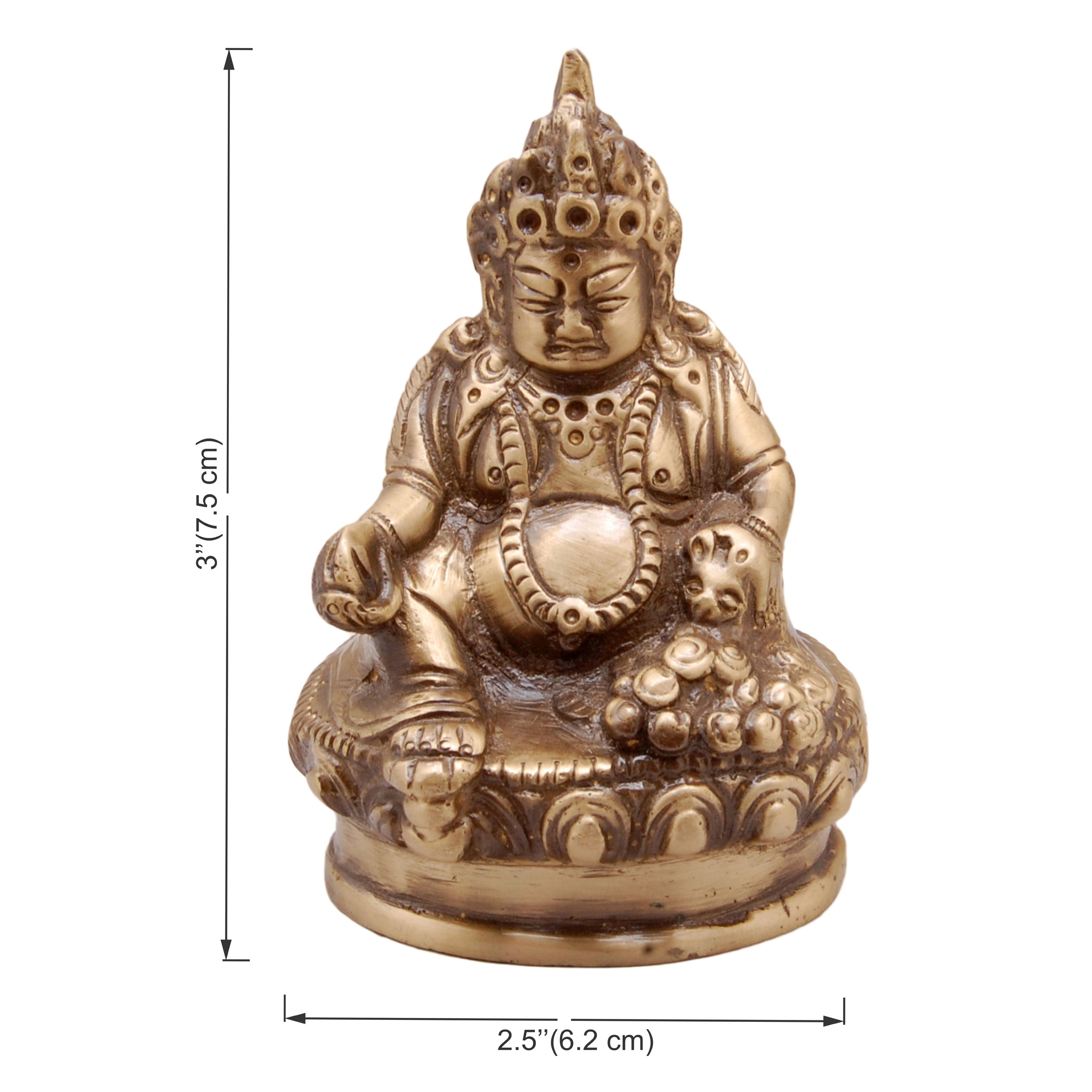 Brass Kuber Maharaj Idol
