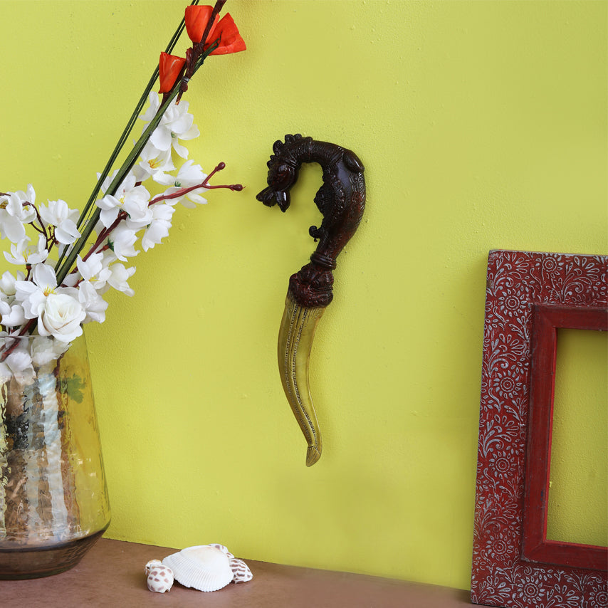 Brass Dragon Design Dagger, Home Decor , Wall Decor