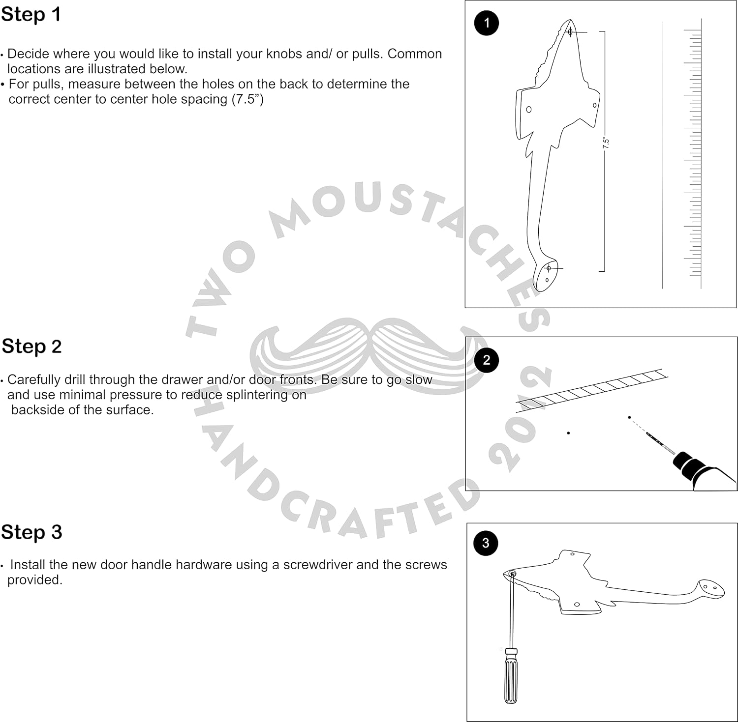 Ganesha Design 8 Inches Brass Door Handle, Main Door Handles