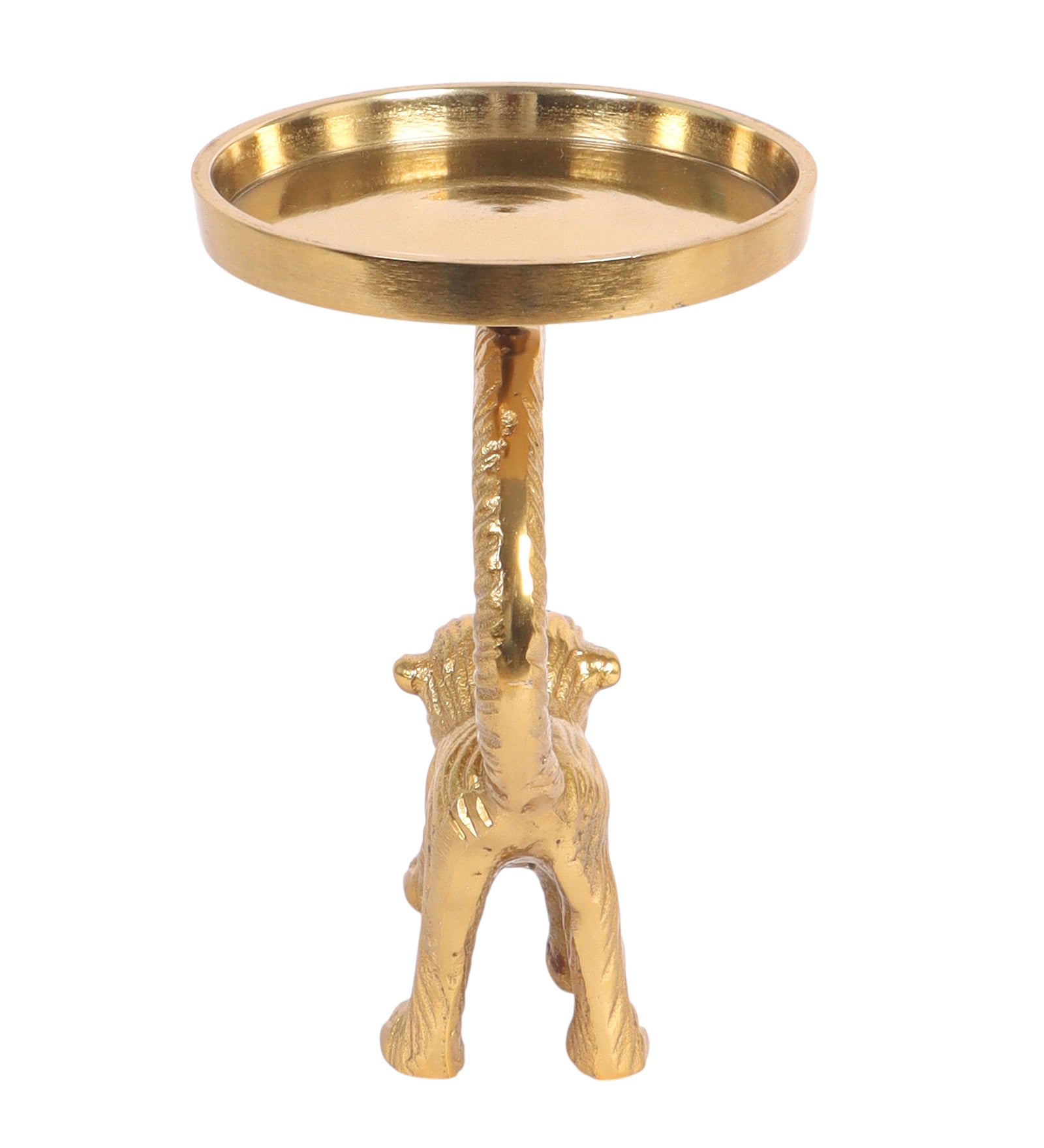 Aluminum Finish Monkey Candle Holder | Elegant Metal Monkey Tail Tealight Stand | Decorative Candle Stand for Home