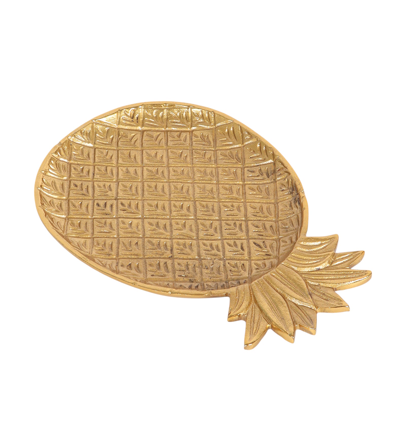 Aluminium Pineapple Shaped Serving Tray, Serving Plates for Home