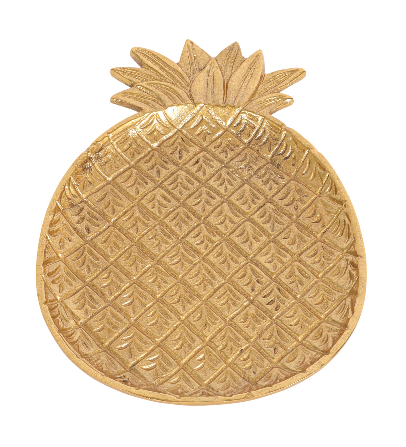 Aluminium Pineapple Shaped Serving Tray, Serving Plates for Home