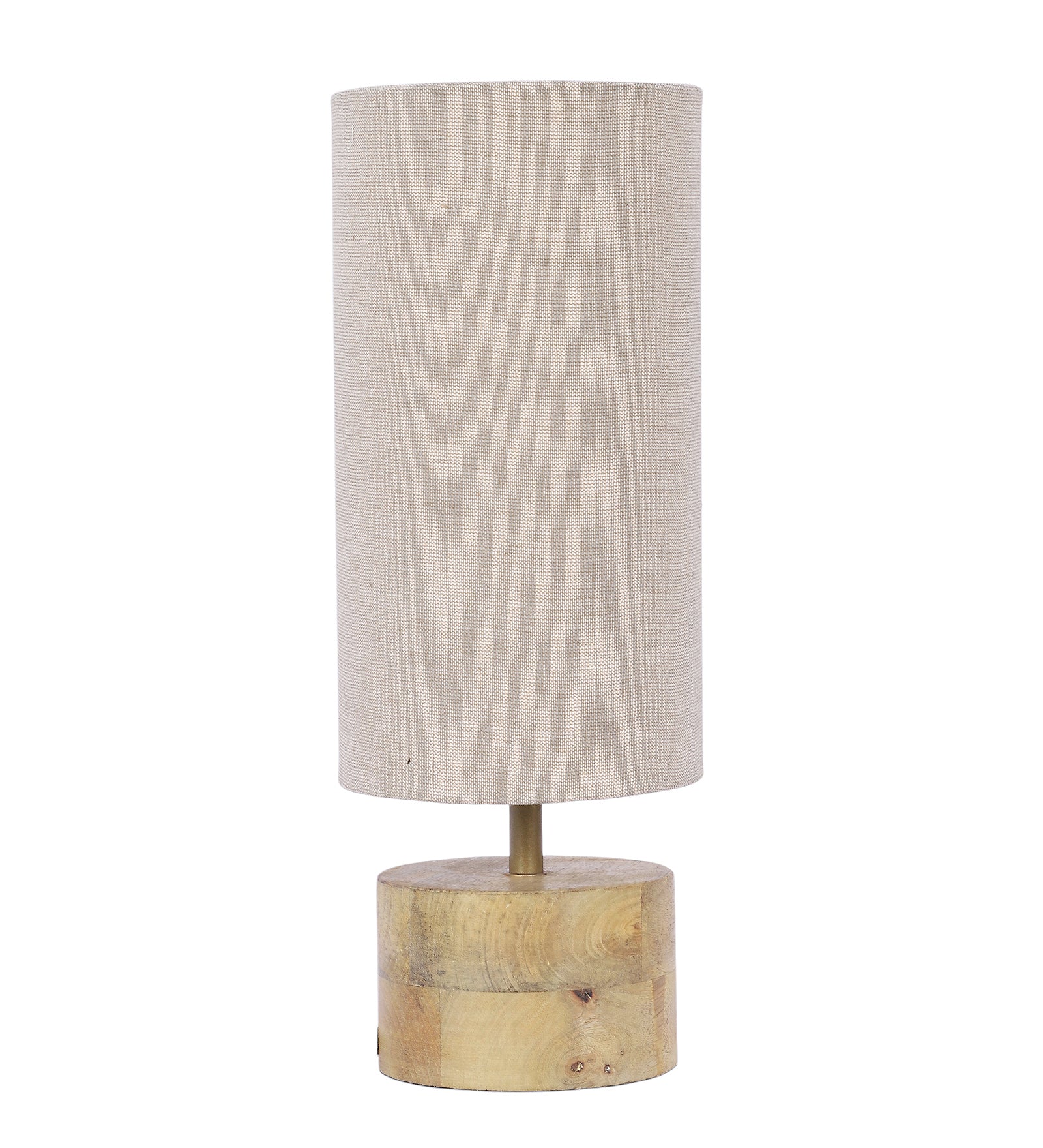 Jute Shade Table Lamp for Bedroom, Night Lamp for Home & Office