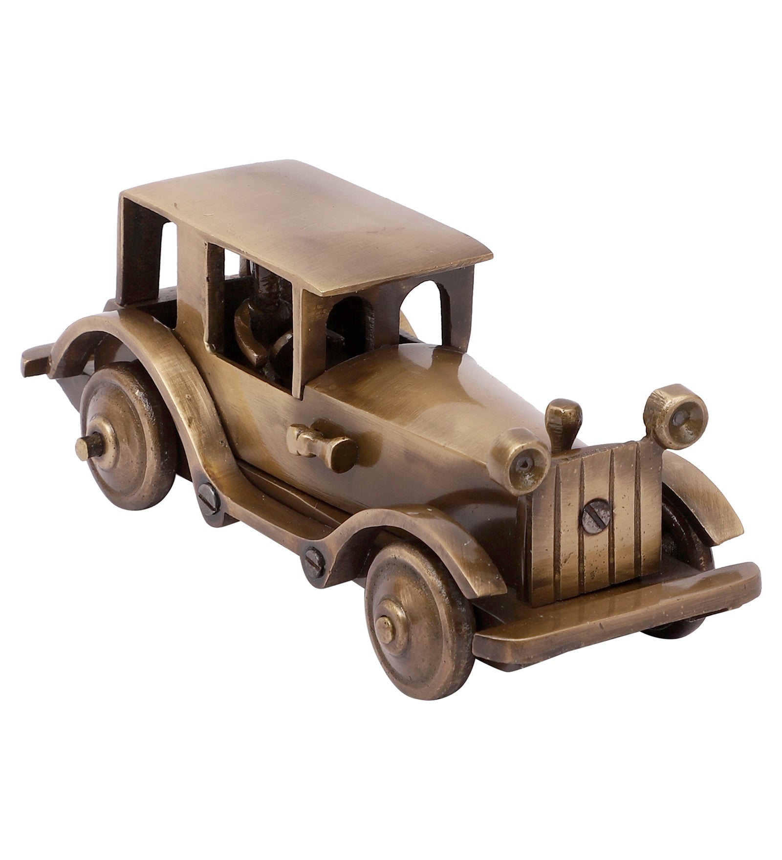 Brass Vintage Motor Car Showpiece, Figurine for Home Decor