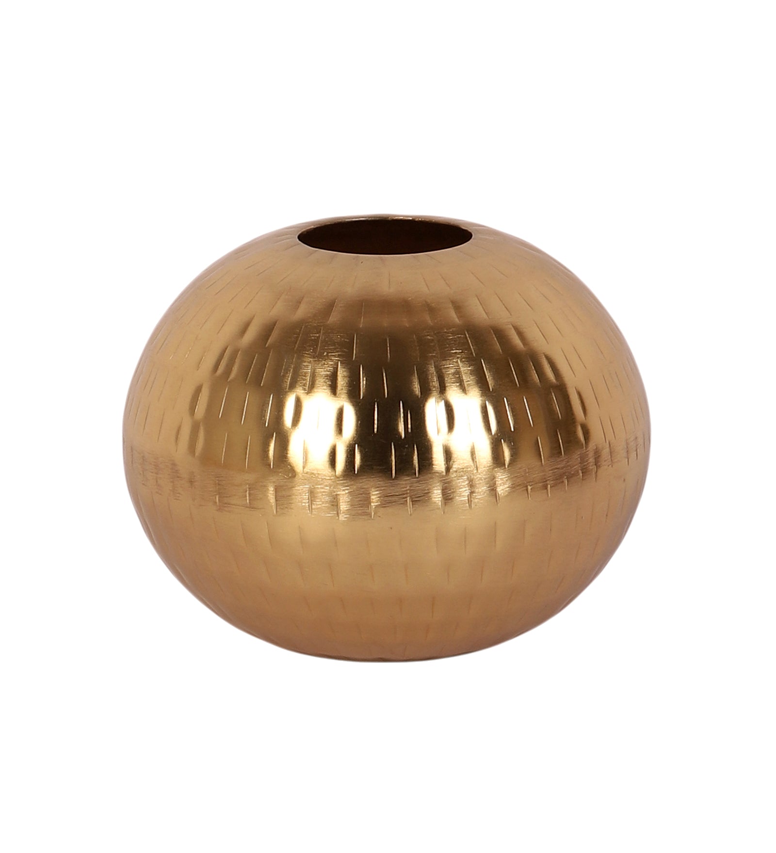 Metal 5 Inches Decorative Flowers Vase, Flowers Vase for Home Decor, Flowers Pot for Home & Office