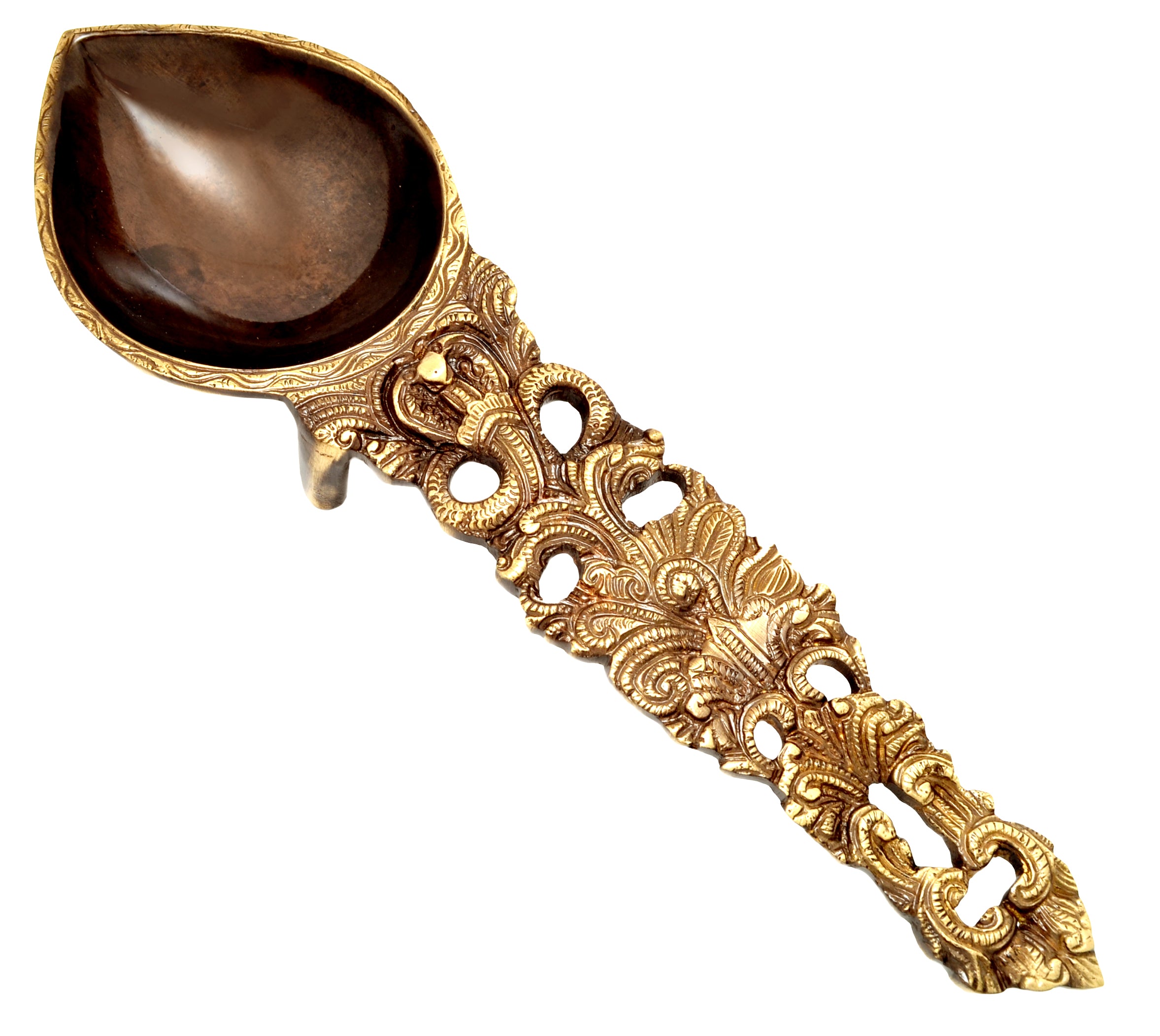 Brass Sheshnag Aarti Spoon