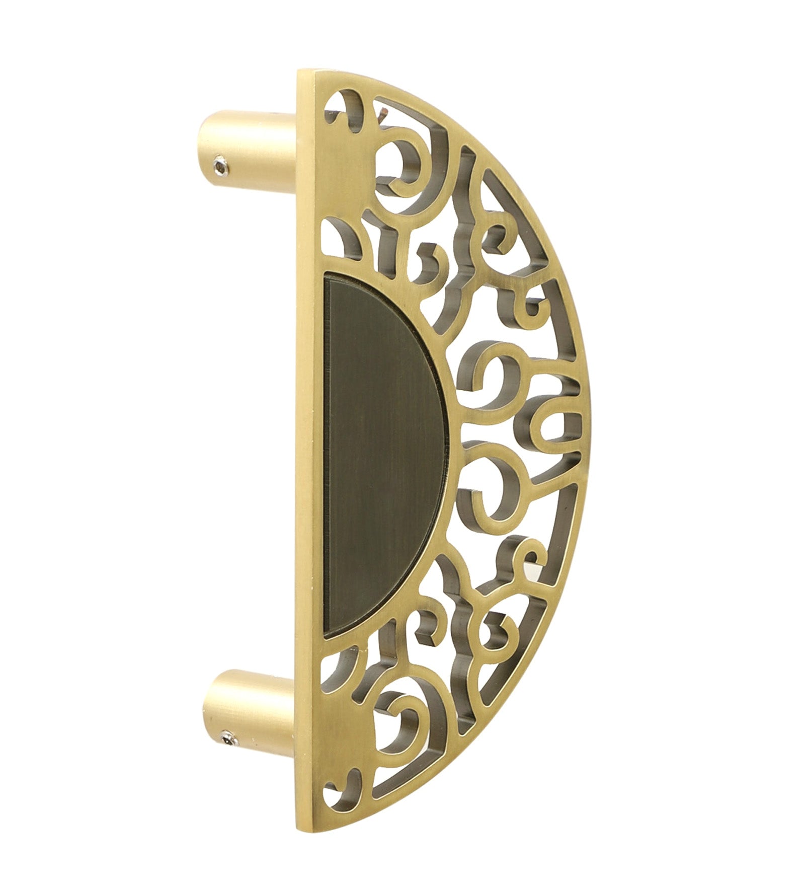 Ethnic Carving Design 6 Inches Brass Door Handle Pair,Door Pull Handles For Main Door