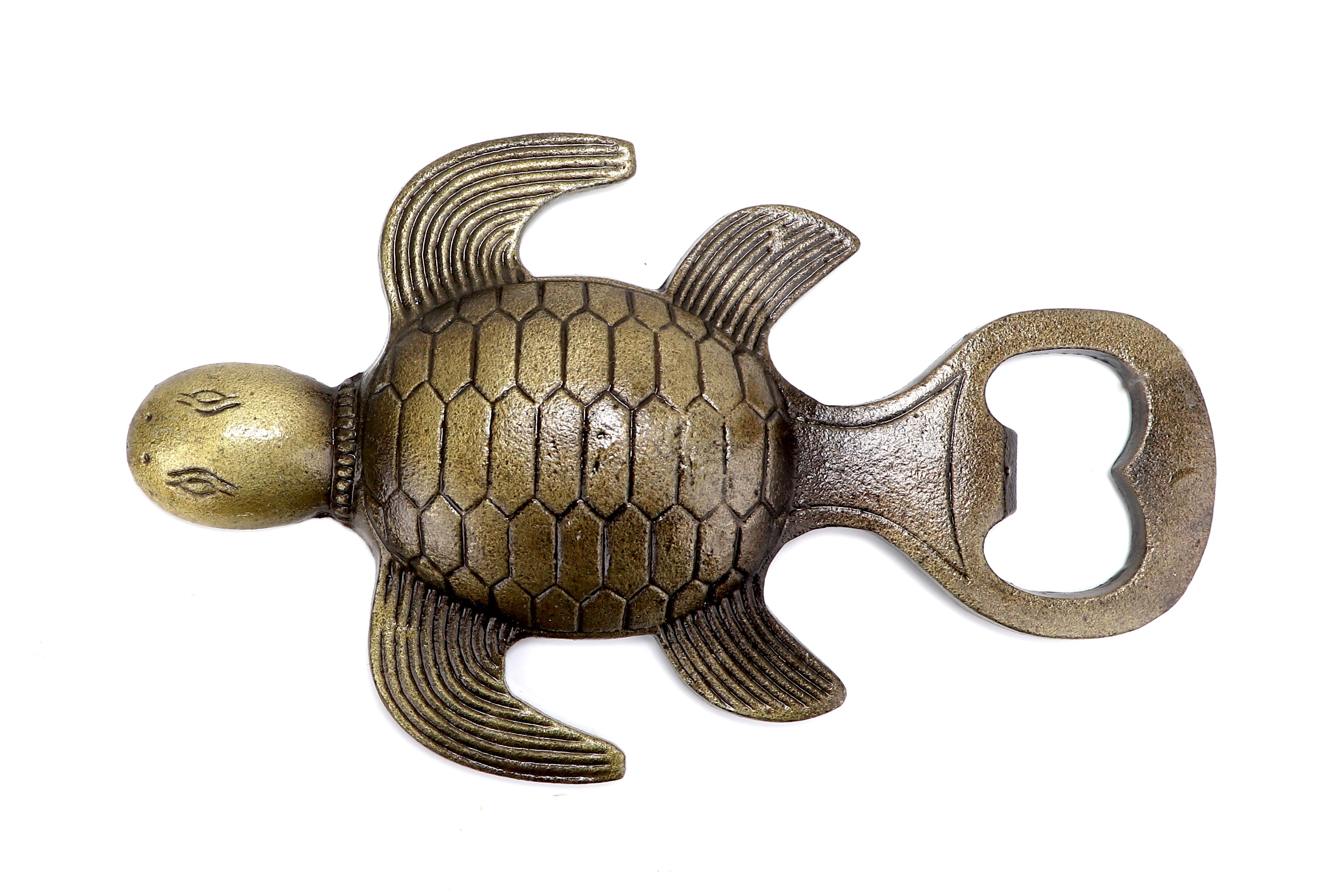 Tortoise Design Cast Iron Bottle Opener