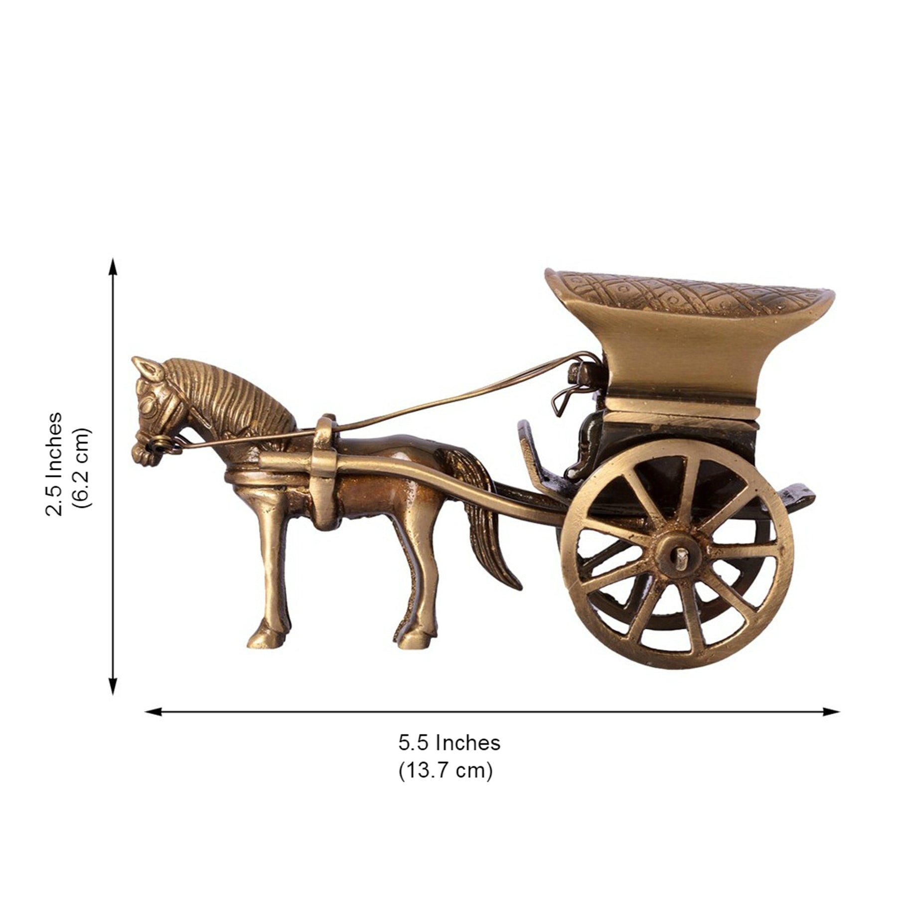 Brass Horse Cart Replica Decor Showpiece Two Moustaches Store Brass Horse Cart Replica Decor Showpiece Two Moustaches Store