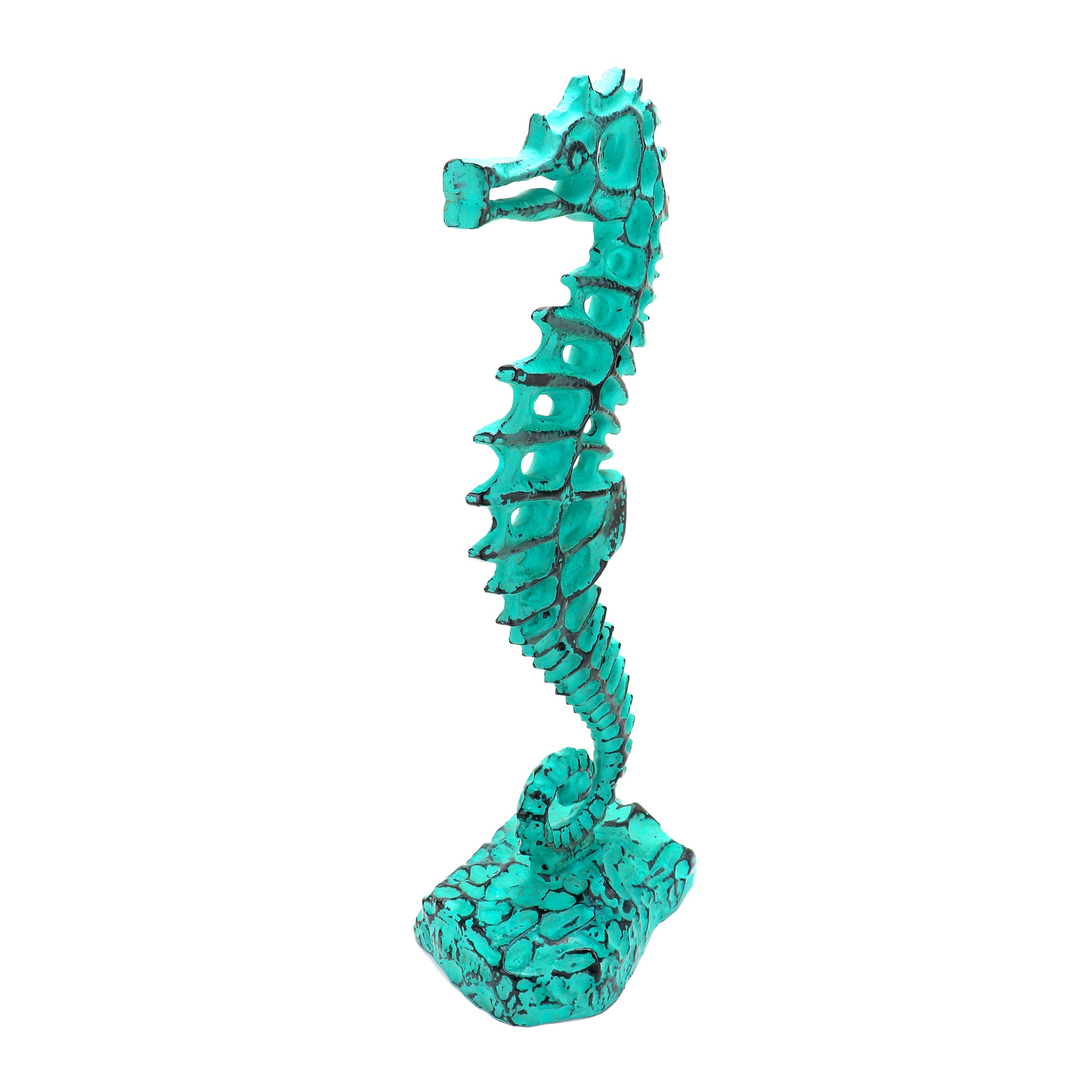 Standing Sea Horse Design 16 Inches Showpiece Figurine