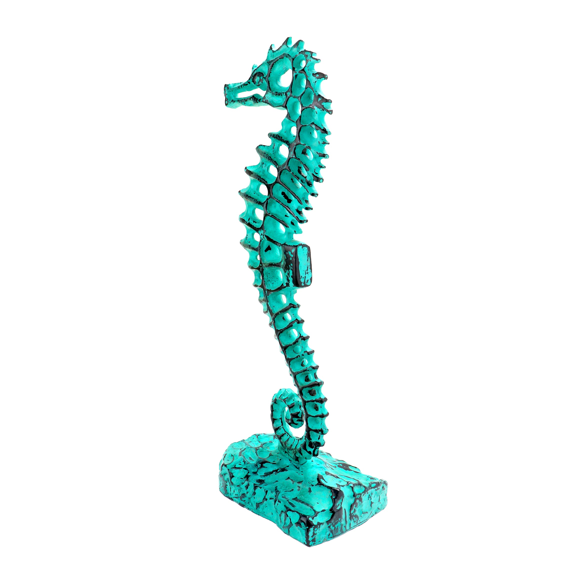 Standing Sea Horse Design 16 Inches Showpiece Figurine